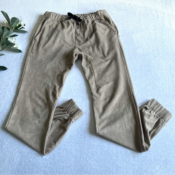 PacSun Men’s Small Skinny Drawsing Jogger Pants Khaki - Picture 1 of 9
